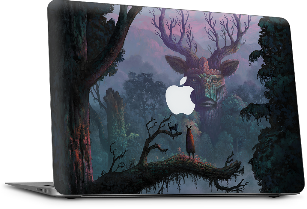 Face of the Ancient MacBook Skin