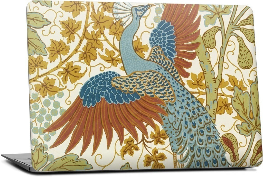 Fig and Peacock MacBook Skin
