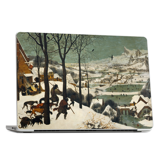 Hunters in the Snow MacBook Skin