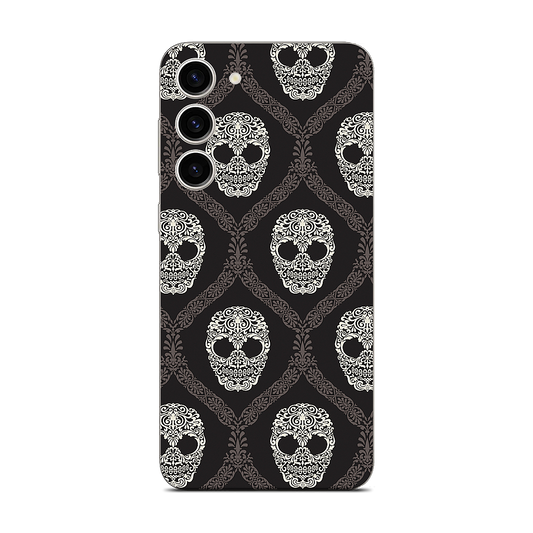 Skull Damask Samsung Skin