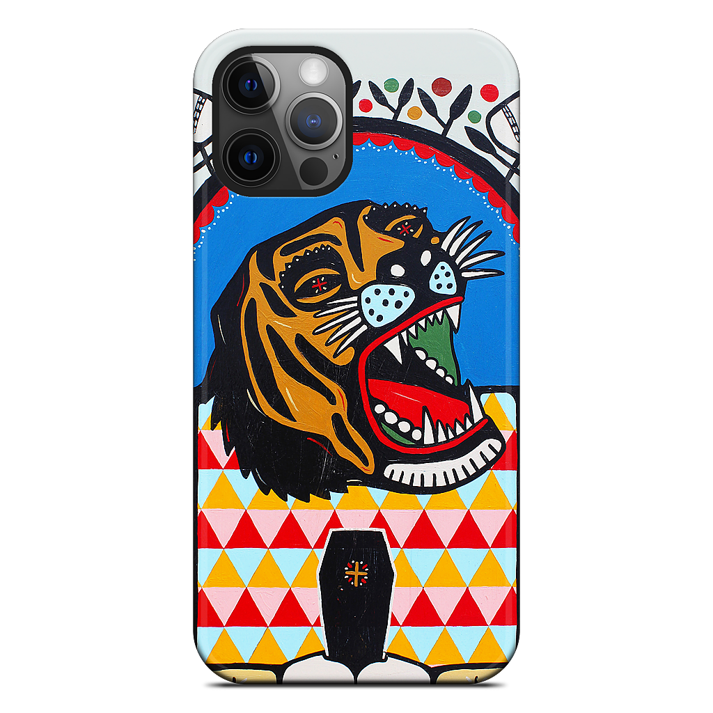 Tiger Coffin iPhone Case