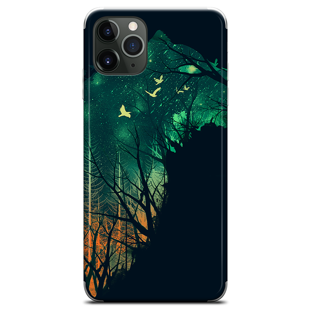 Space Tiger iPhone Skin