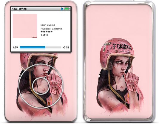 F Cancer iPod Skin
