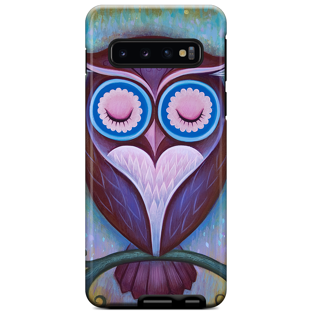 Sleepy Owl Samsung Case