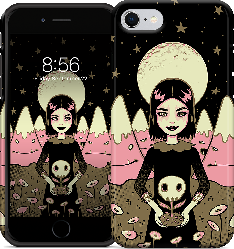 Moon Girl  iPhone Case