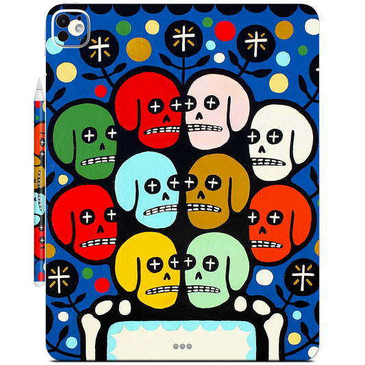 The Many Colors Of Death iPad Skin
