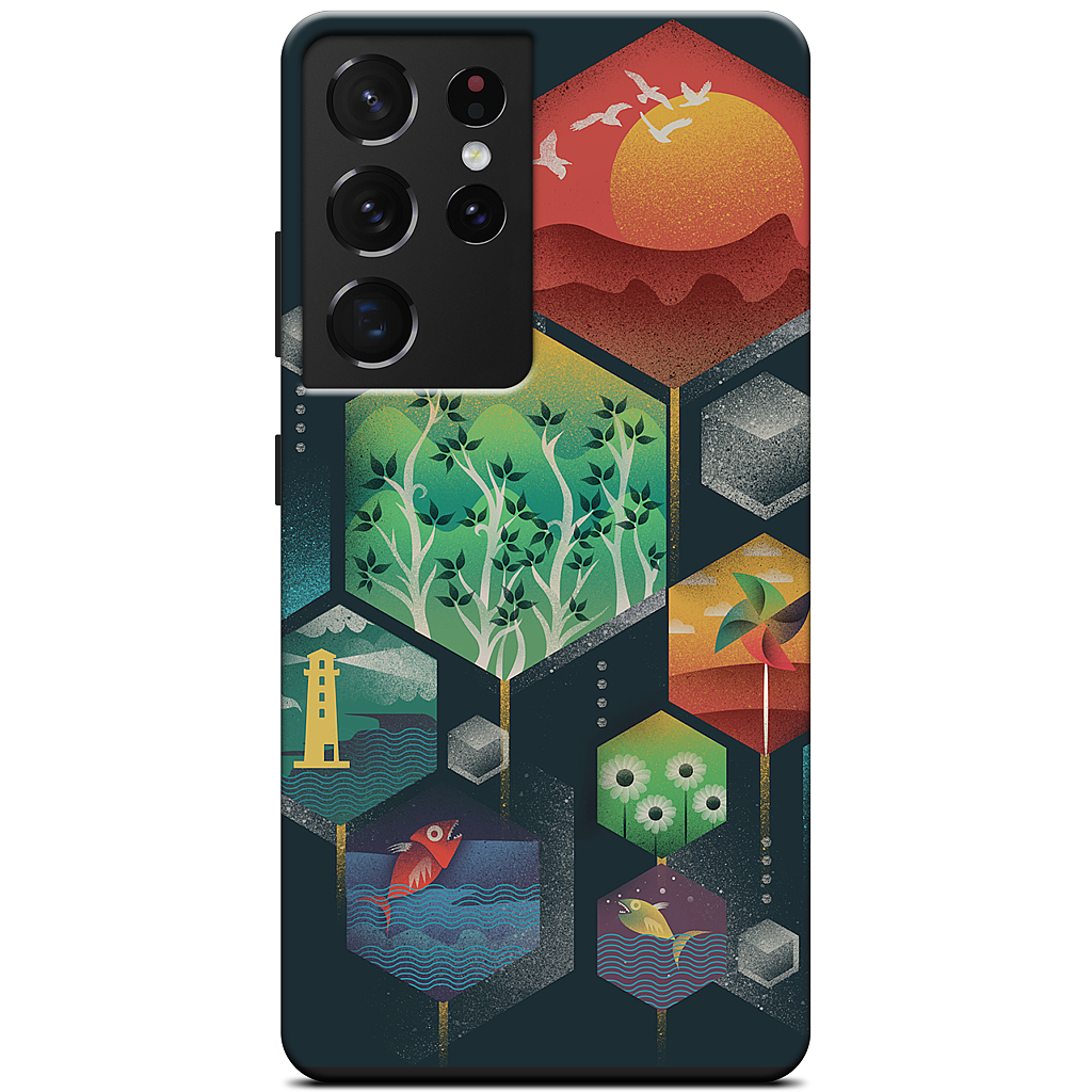 Geometrical Wonders Samsung Case