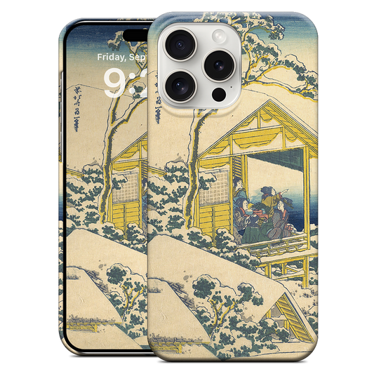 Morning After the Snow at Koishikawa in Edo (Koishikawa yuki no ashita) iPhone Case