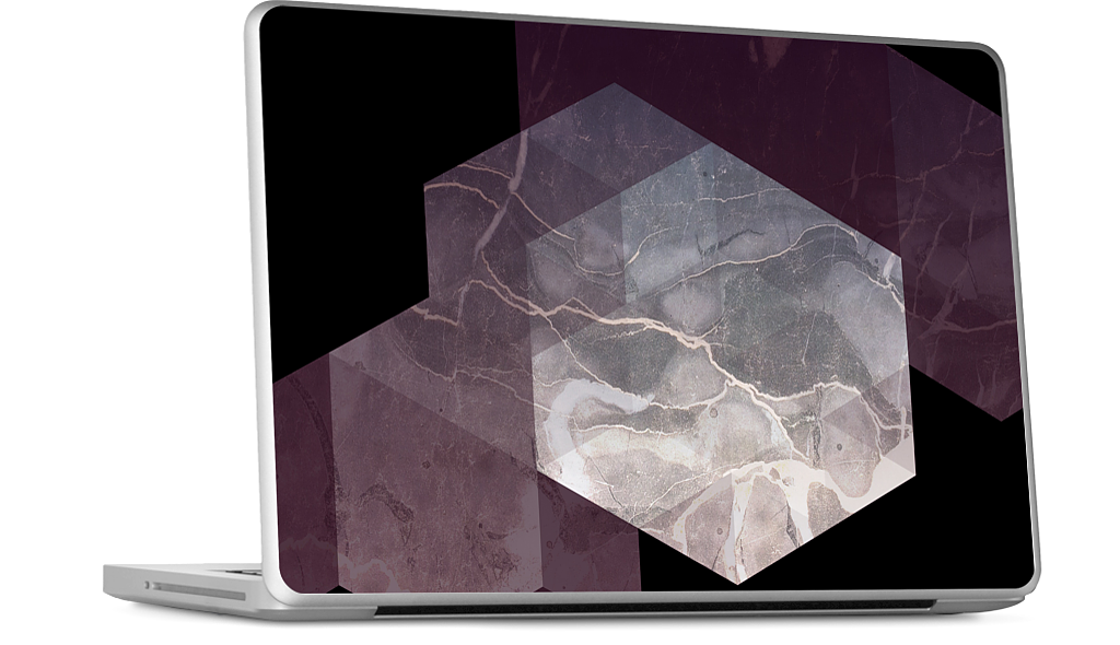 Marble Geometry MacBook Skin