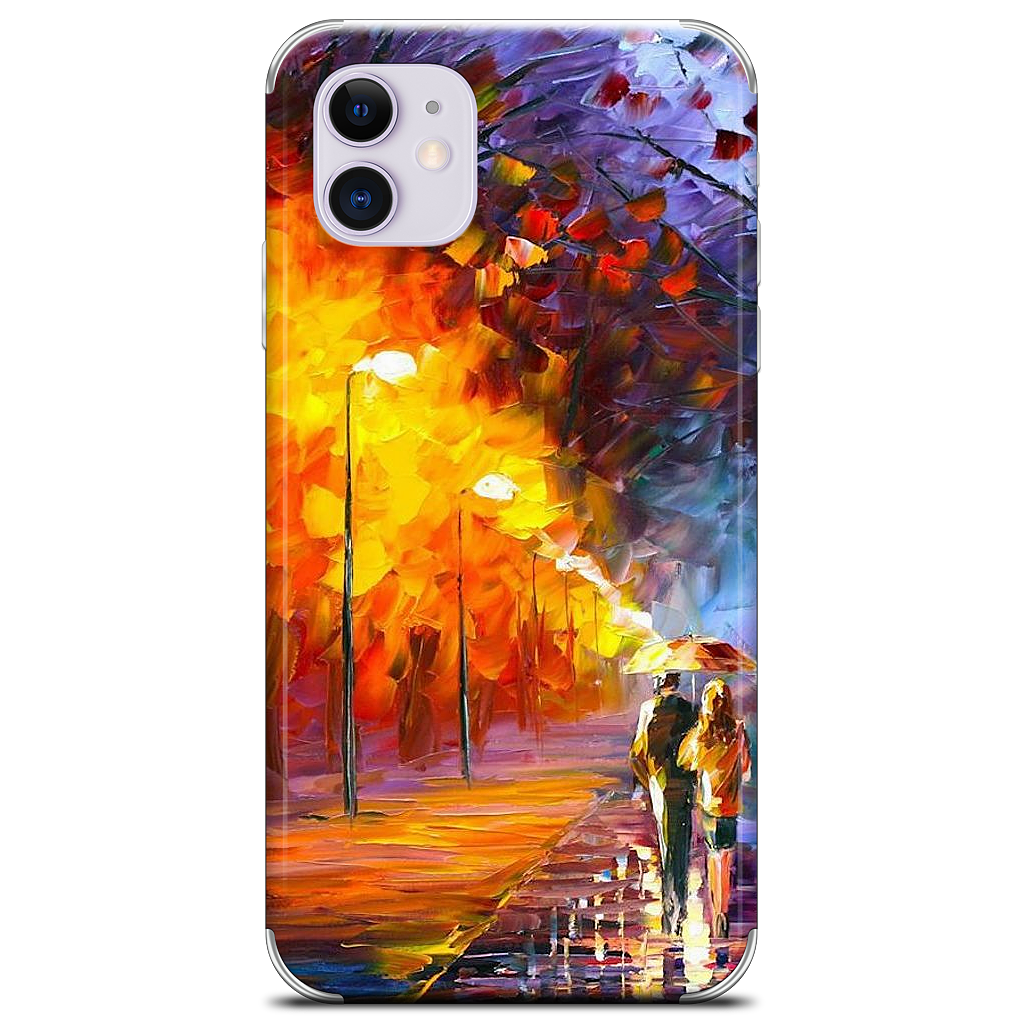 ALLEY BY THE LAKE by Leonid Afremov iPhone Skin