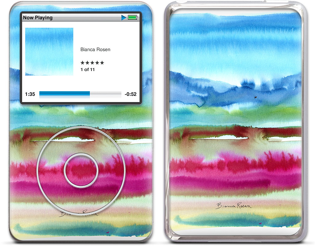 Sky Dye iPod Skin