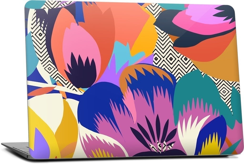 Among the Spring Flowers MacBook Skin