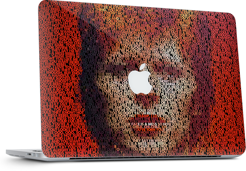 Rebel Rebel II MacBook Skin