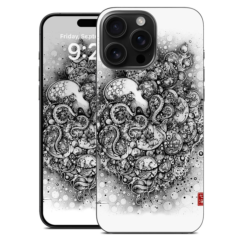 A Curious Embrace iPhone Skin