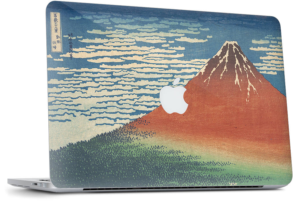 South Wind, Clear Sky (Gaifū Kaisei) MacBook Skin