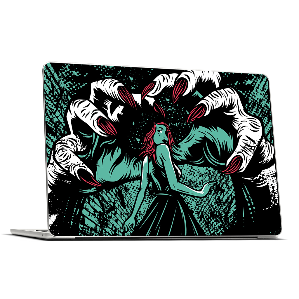 Molly vs The Zombie MacBook Skin