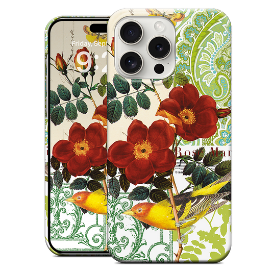 Rose Collage iPhone Case
