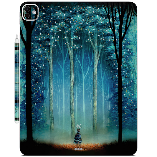 Cathedral of the Forest Deep iPad Skin