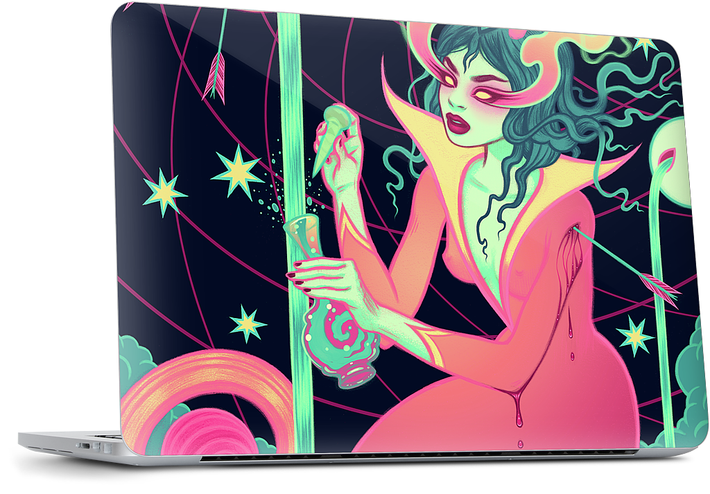 Vapor Wave MacBook Skin