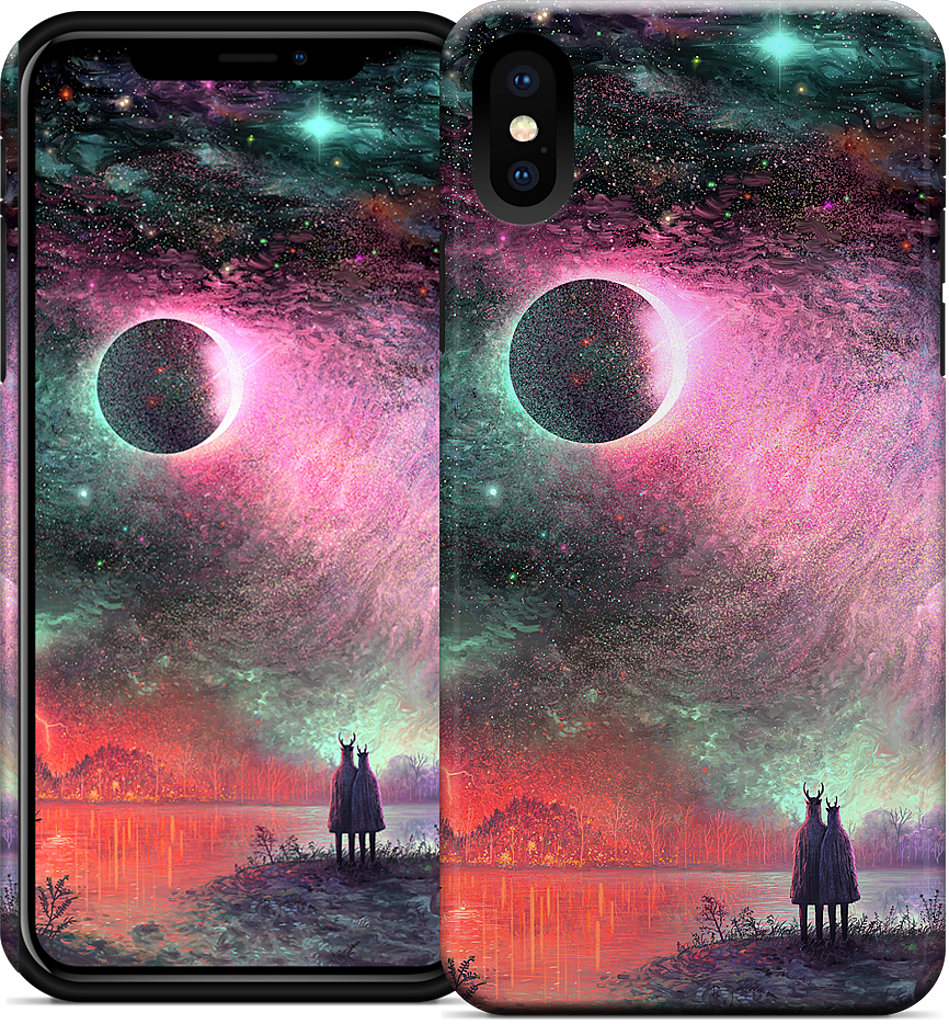 Together Through the Shifting Tides iPhone Case
