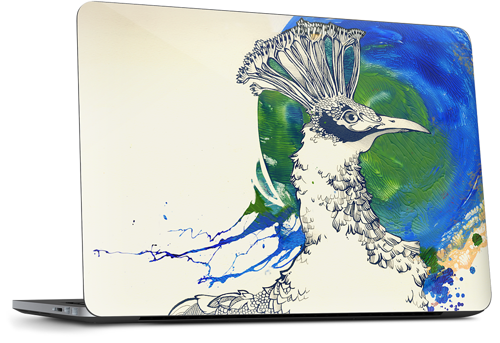 Pride of the Peacock Dell Laptop Skin