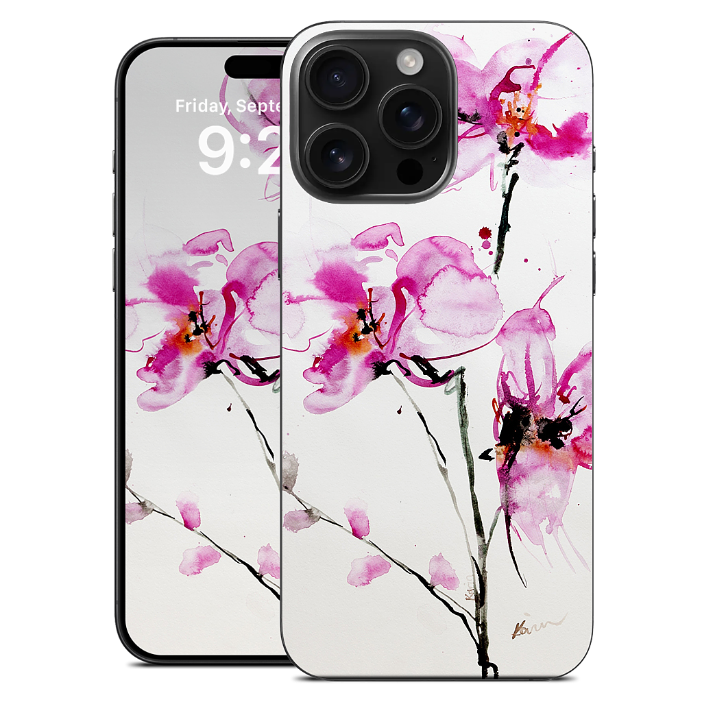 Orchids I iPhone Skin