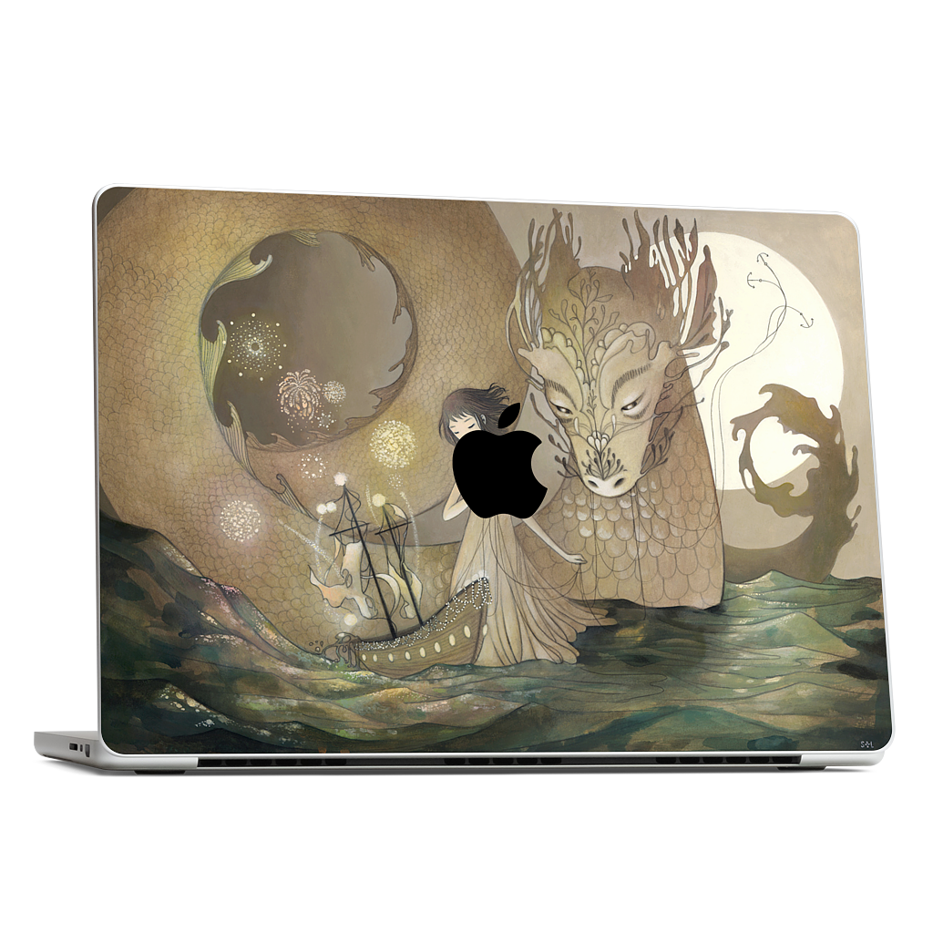 Water Dragon MacBook Skin