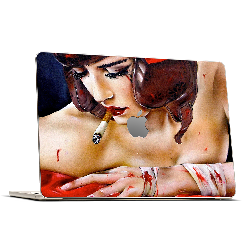 Bloody Knuckles MacBook Skin