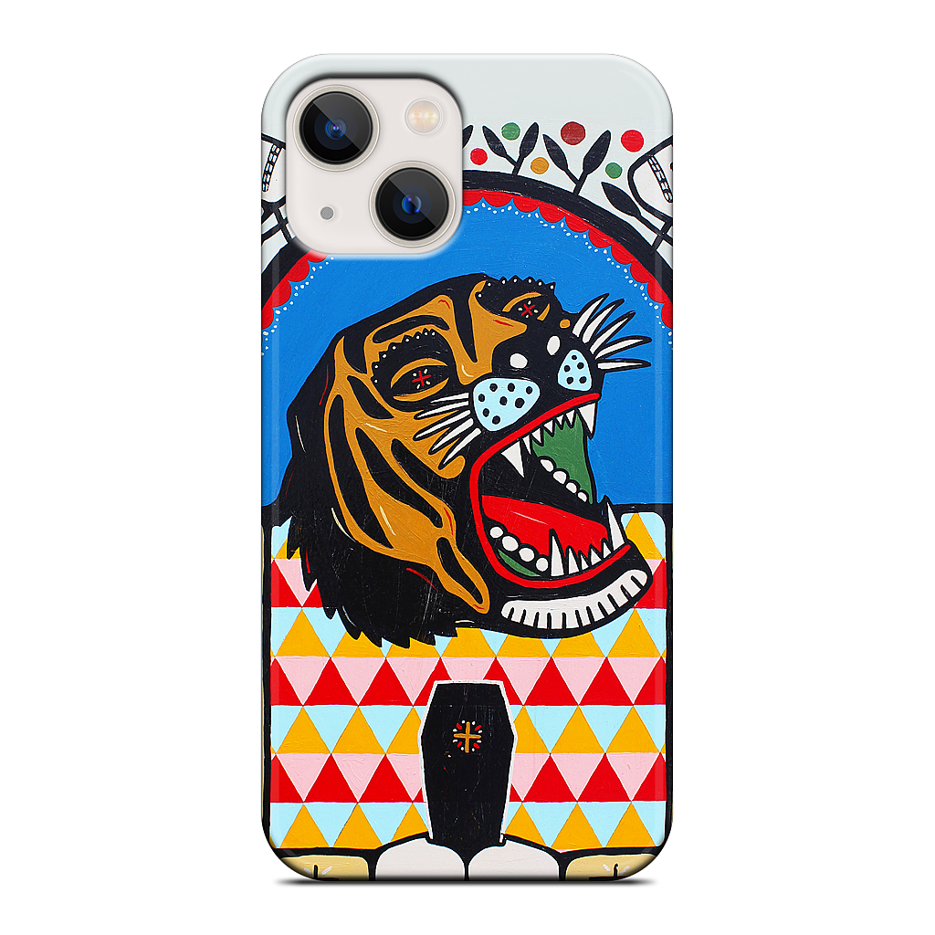 Tiger Coffin iPhone Case