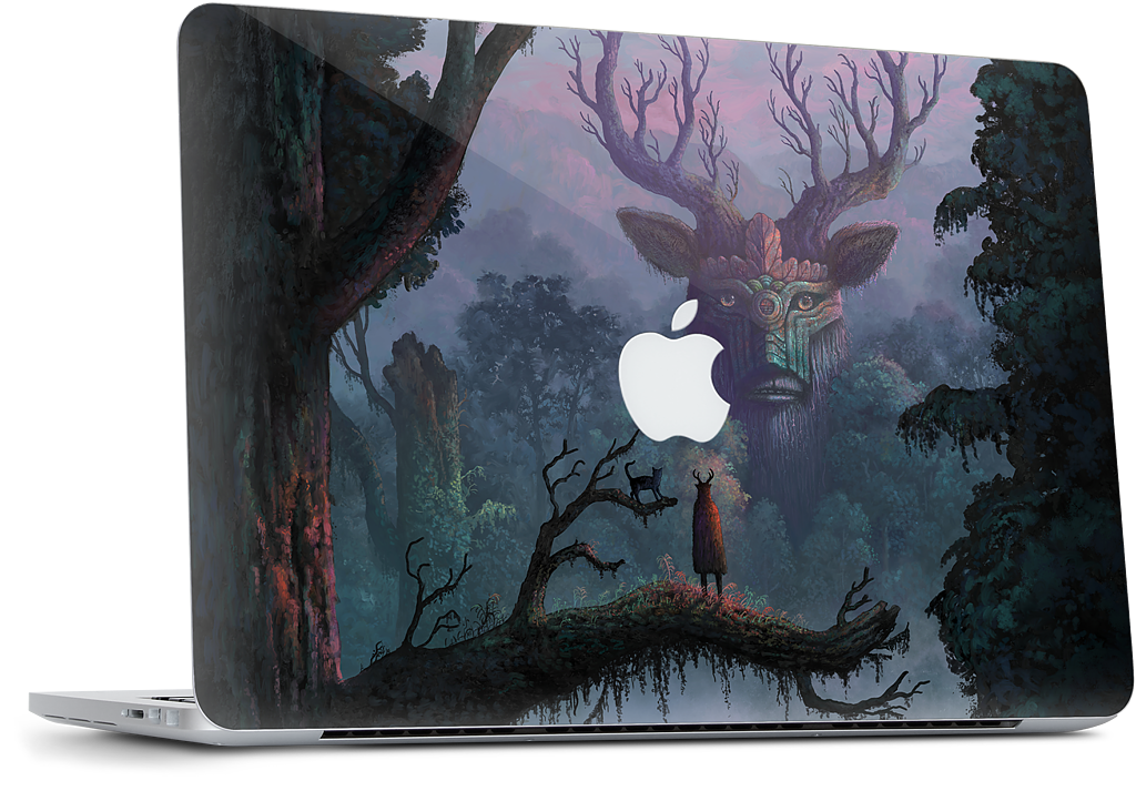 Face of the Ancient MacBook Skin