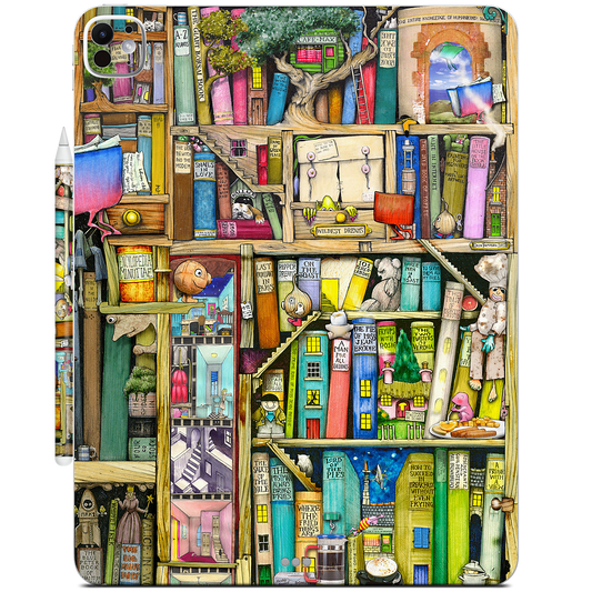 Bookshelf 2c iPad Skin