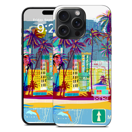 Miami iPhone Skin