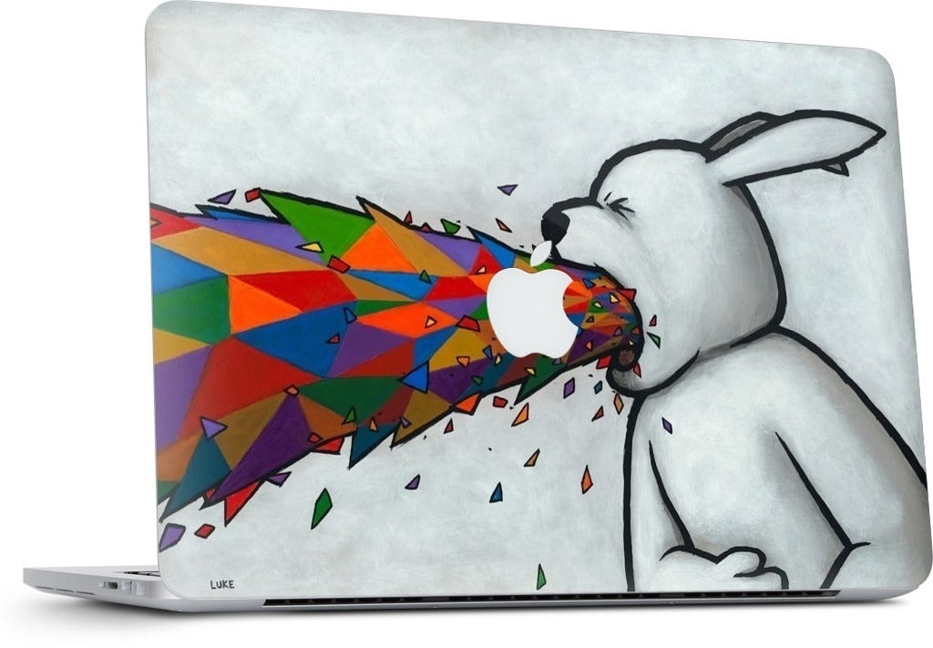 Some Trends Want To Make Me Puke MacBook Skin