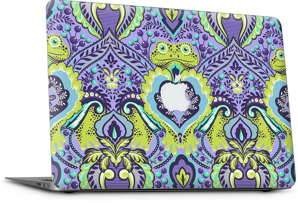 Frog Prince Orchid MacBook Skin