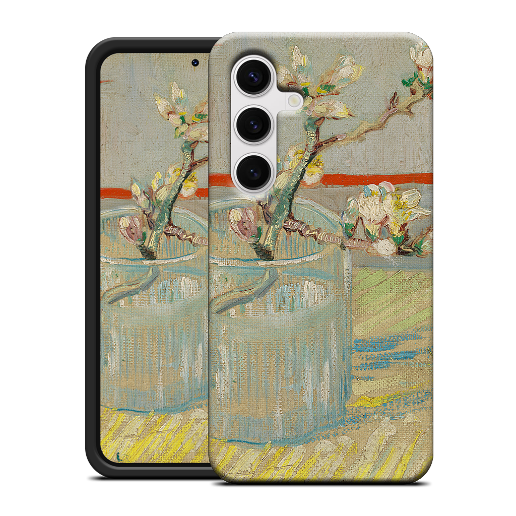Spring of Flowering Almond in a Glass Samsung Case