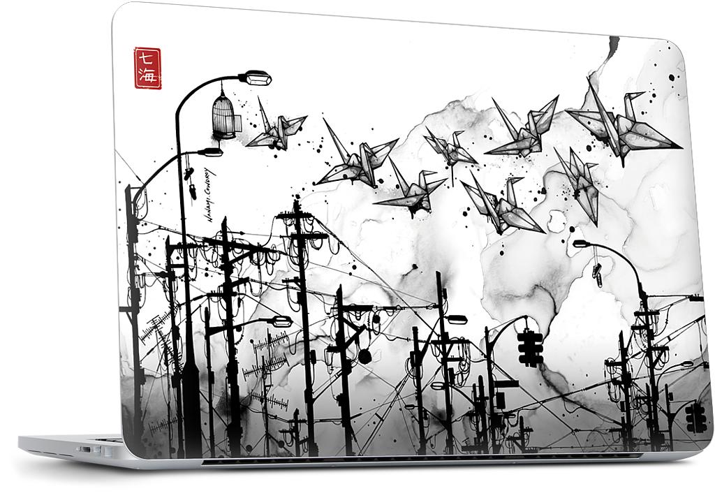 Cable Cranes Dell Laptop Skin