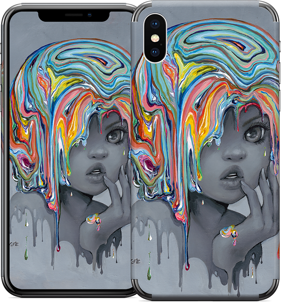 Sum of All Colors iPhone Skin