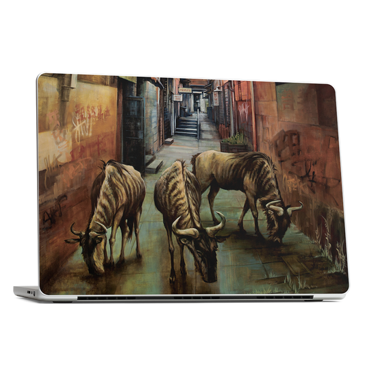 "Street of Three Beasts" -Levinson MacBook Skin