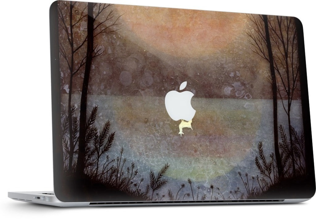 A Placid Pause MacBook Skin