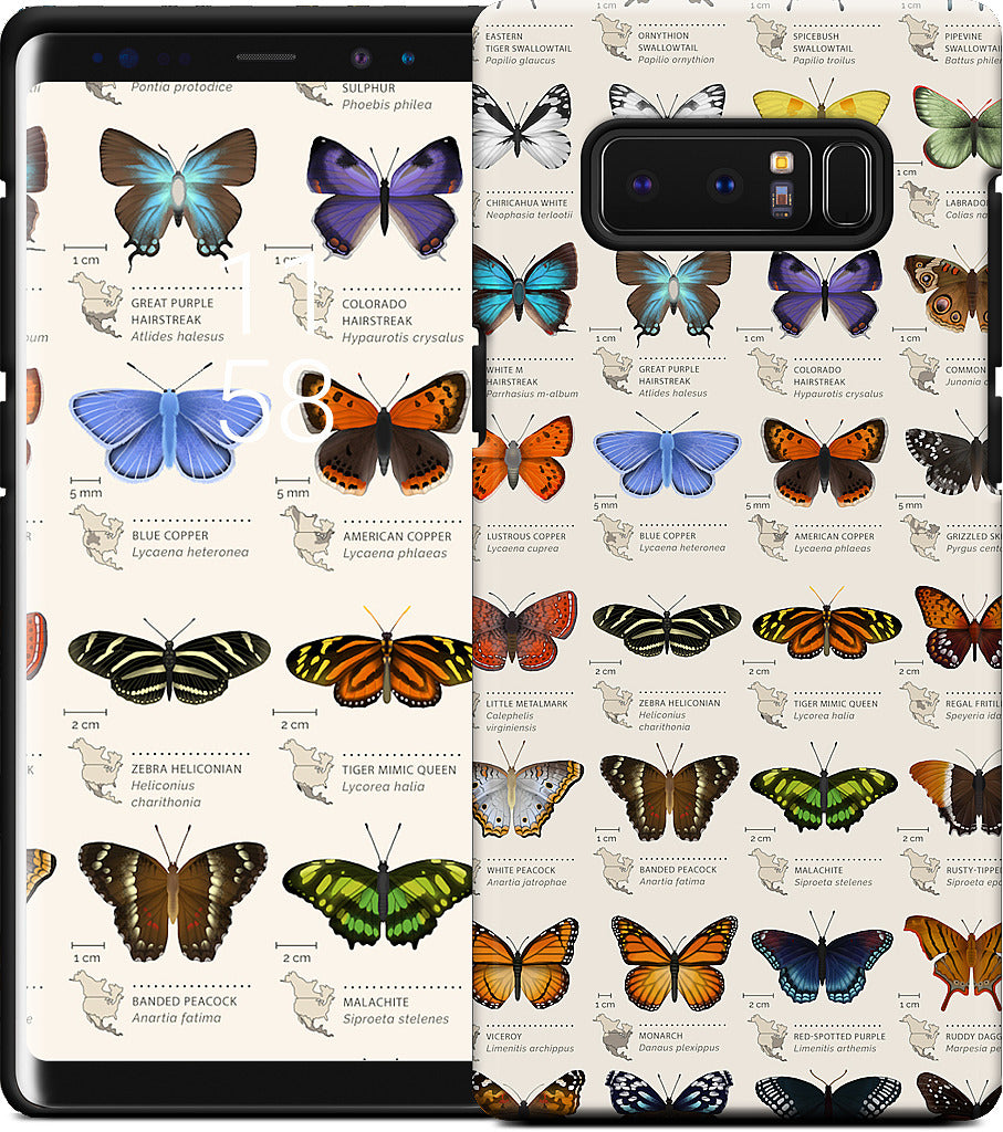 42 North American butterflies Samsung Case