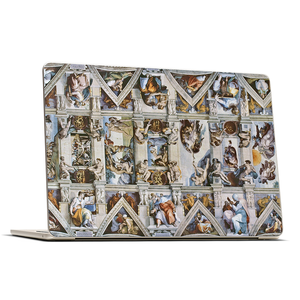 Cappella Sistina Ceiling MacBook Skin