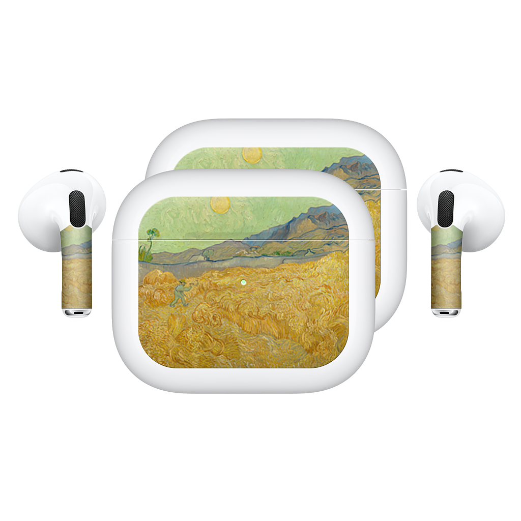 Wheatfield with a Reaper AirPods