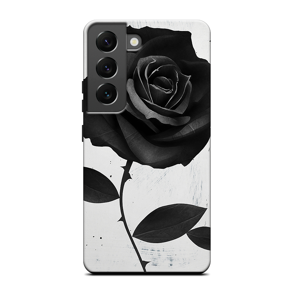 Fabric Rose Samsung Case
