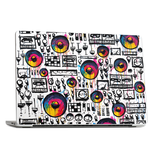 Speaker Wall MacBook Skin