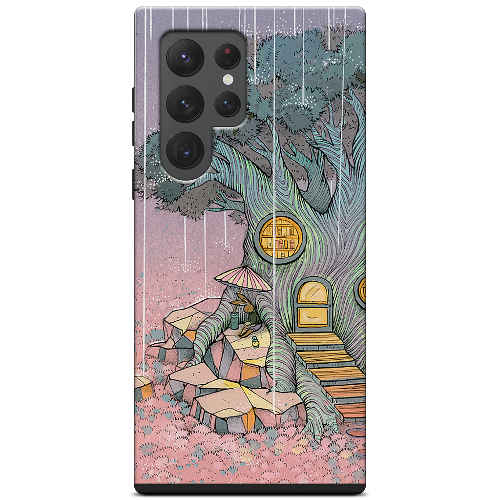 Rainy Day In The Library Samsung Case