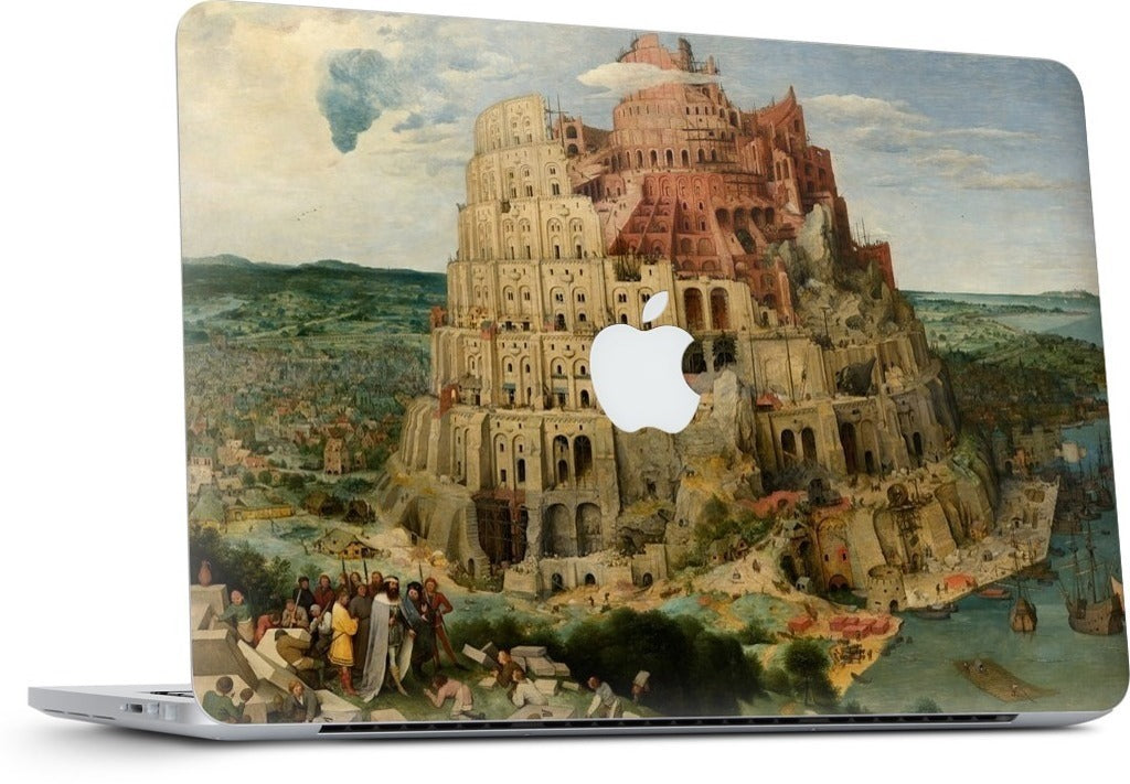The Tower of Babel MacBook Skin