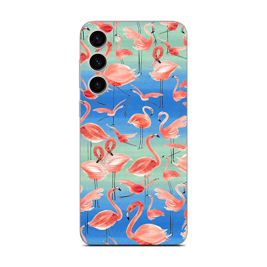 Flamingos Samsung Skin