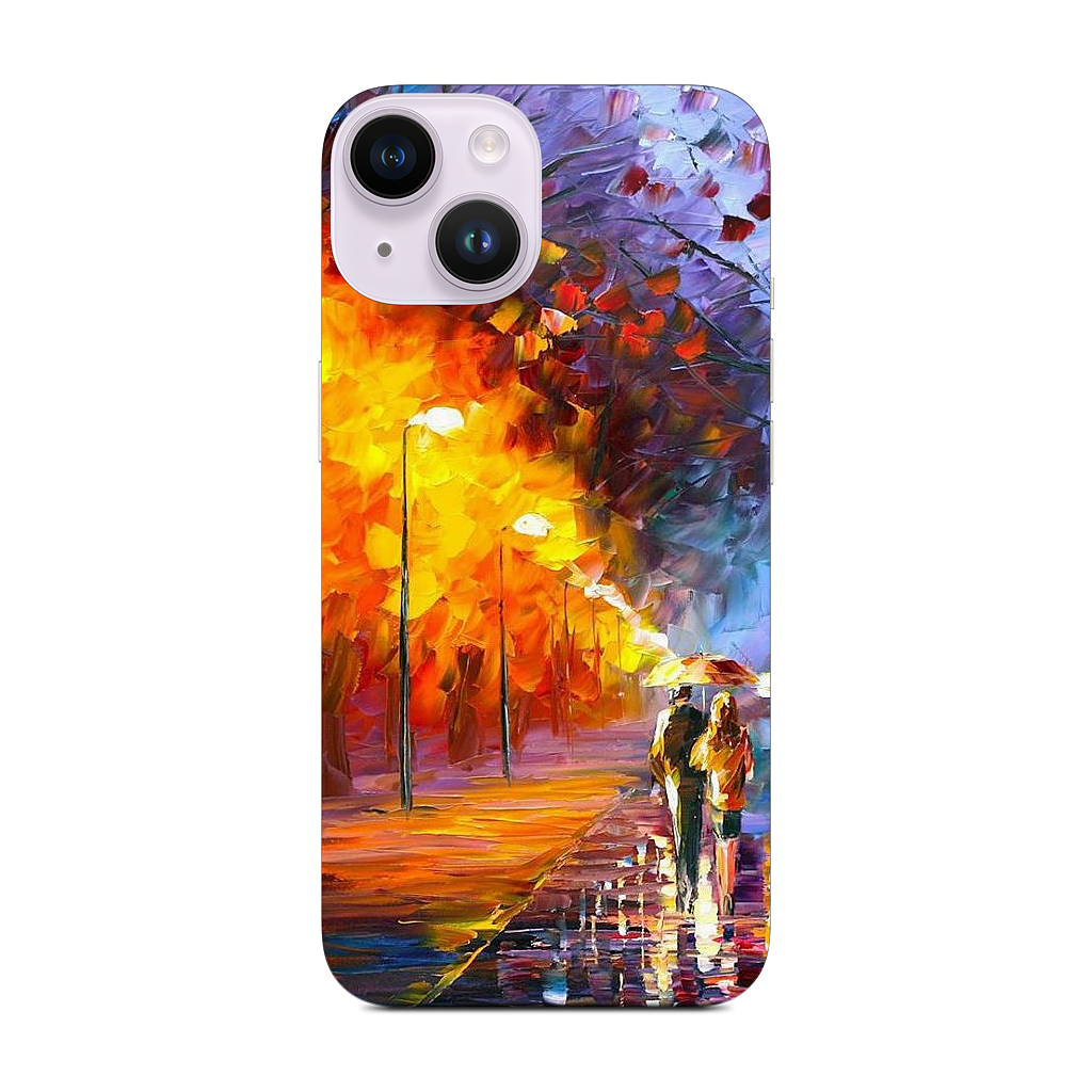 ALLEY BY THE LAKE by Leonid Afremov iPhone Skin