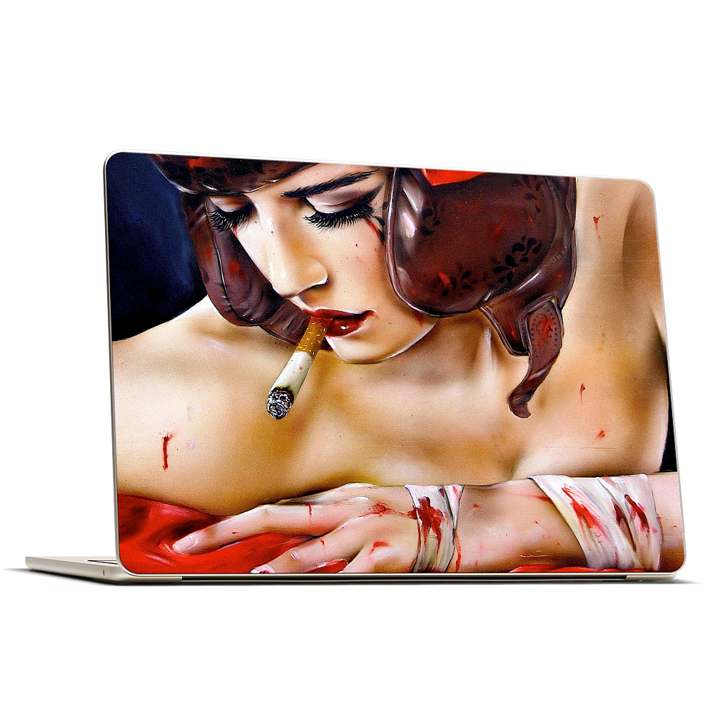 Bloody Knuckles MacBook Skin
