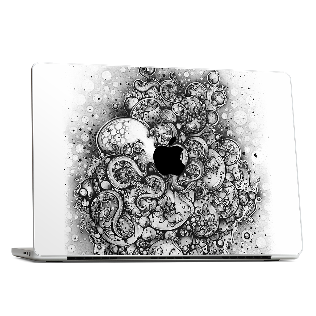 A Curious Embrace MacBook Skin
